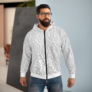 All The Rappers Of Hip-Hop Legacy Zip Hoodie (White/Black)