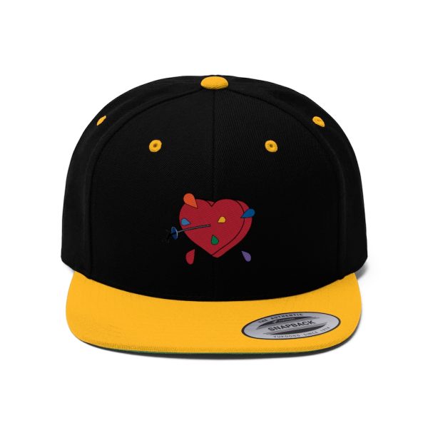 Foil Through The Heart Fencing Snapback