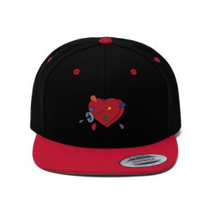 Epee Through The Heart Fencing Snapback